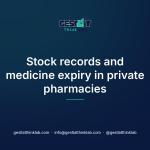 Stock records and medicine expiry in private pharmacies