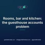 Rooms, bar and kitchen: the guesthouse accounts problem