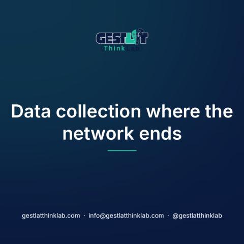 Data collection where the network ends