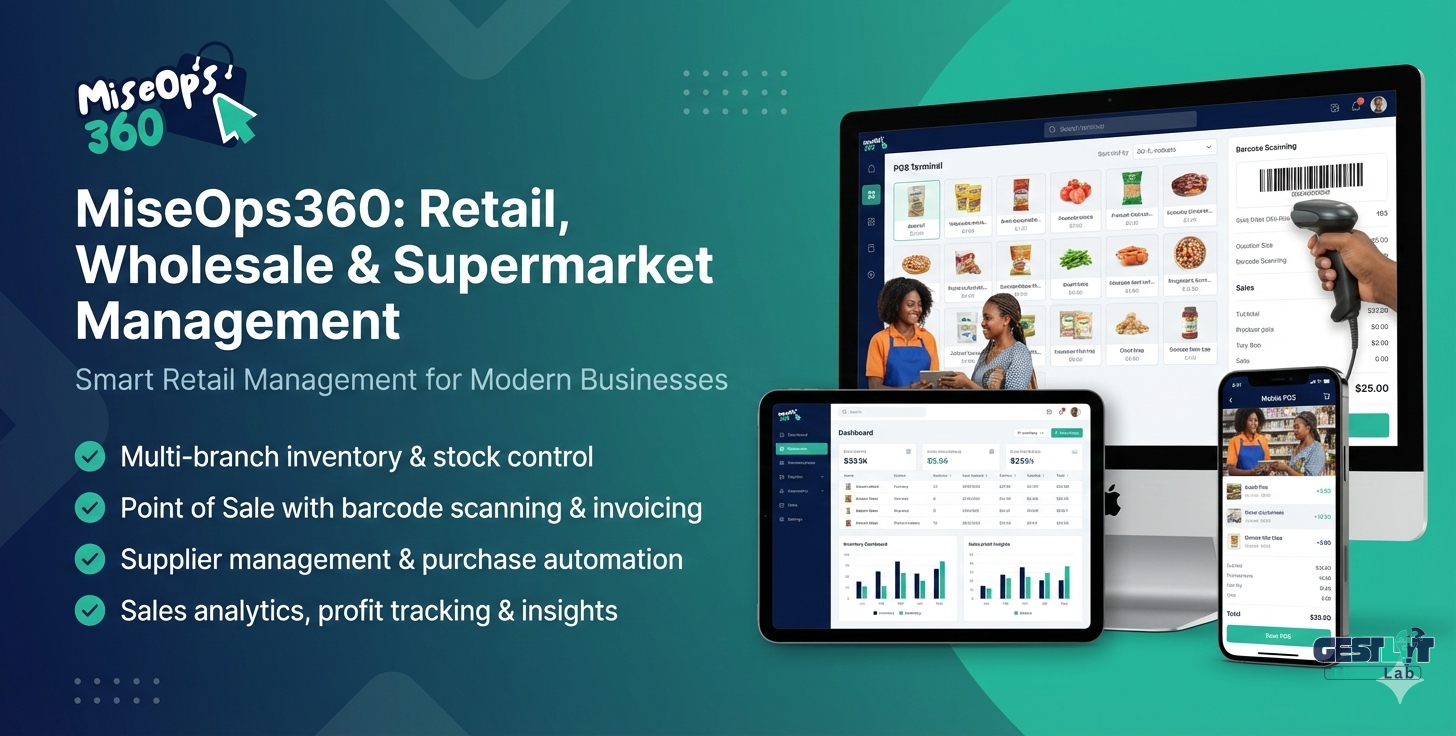 MiseOps360 : Retail WholeSale & Supermarket Management