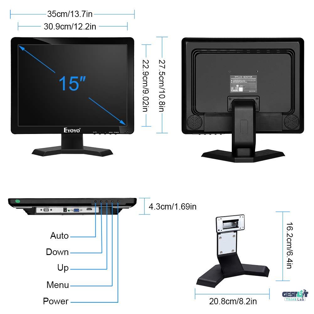 POS Touchscreen Monitor 15"