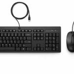 HP Wired Keyboard & Mouse Bundle | Full-Size + Numpad, USB Plug-and-Play