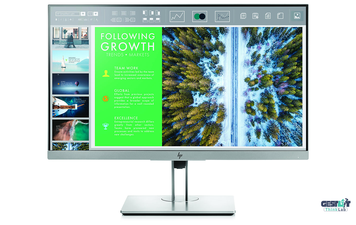 HP EliteDisplay E243 | 24"FHD IPS, HDMI/DisplayPort/VGA, Height Adjustable
