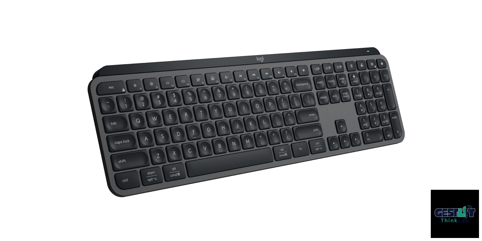 Logitech MX Keys | Wireless/Bluetooth, Backlit, Multi-Device, USB-C